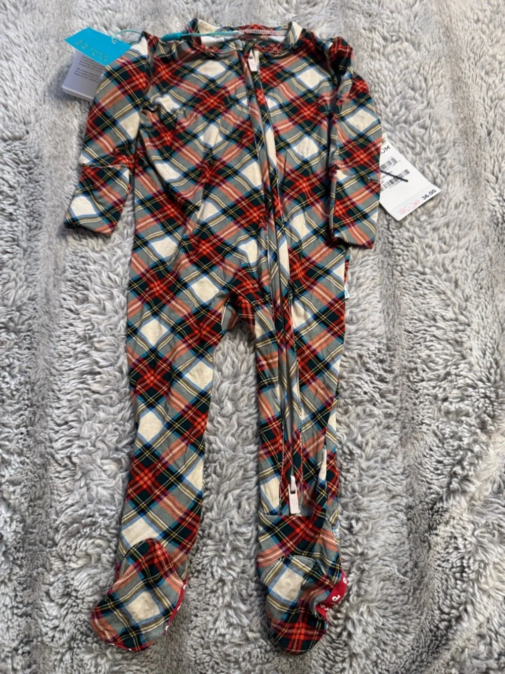 Posh Peanut Marqui Footie Zippered One Piece